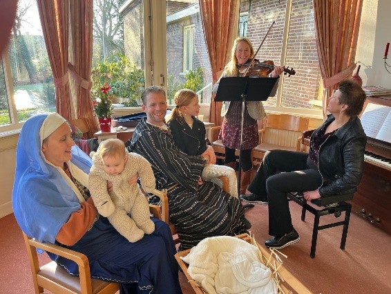 Levende kerststal groot succes