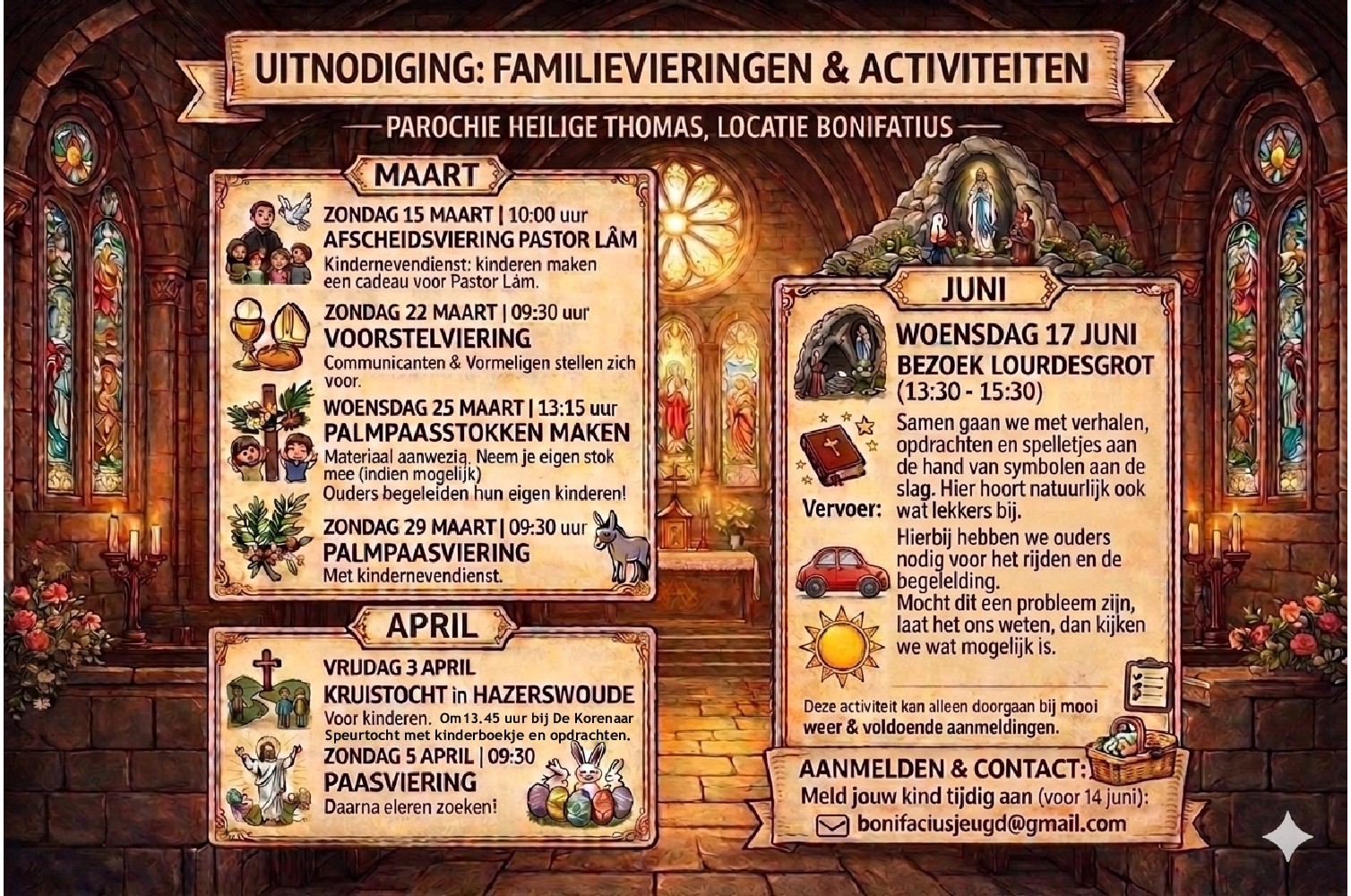 Nieuwe activiteiten voor kinderen